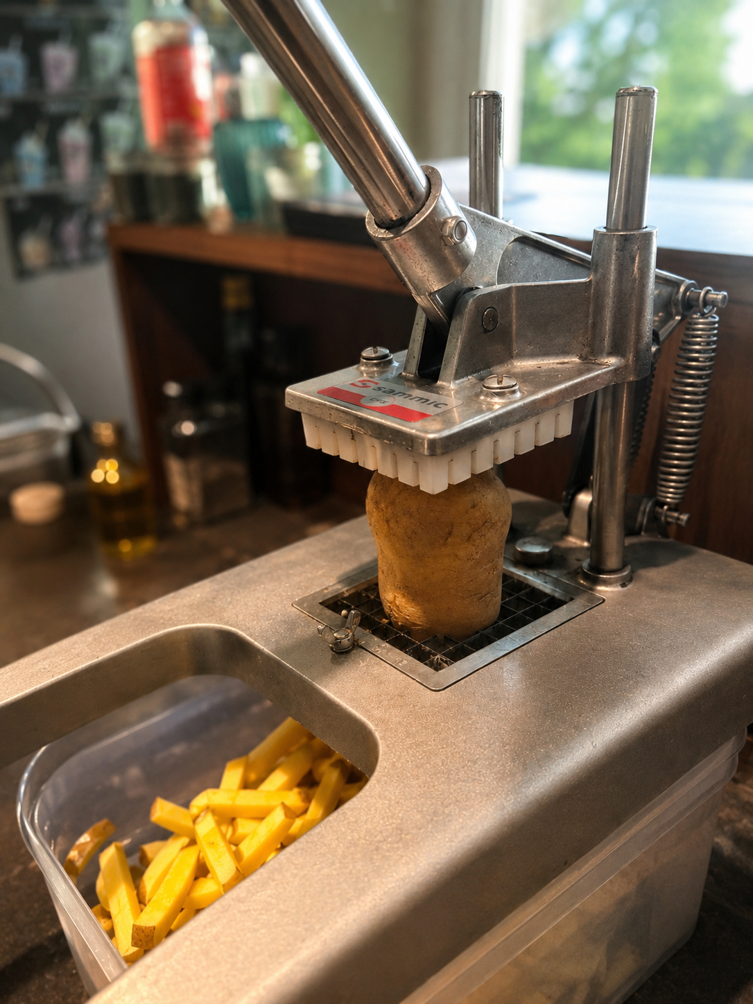 Vers gesneden friet en huisgemaakte kroketten van De Friet Fabrique Tilburg