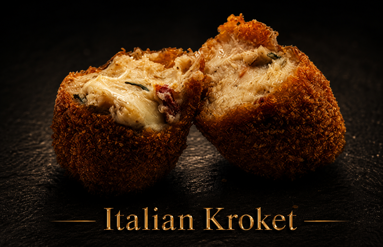 Italian Croquette — vegetarische huisgemaakte kroket De Friet Fabrique Tilburg